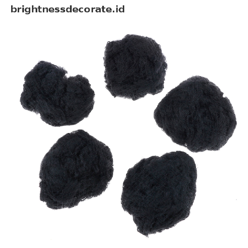 [Birth] 50/100pcs Wanita Jaring Rambut invisible edge mesh Hitam snood wig cap [ID]