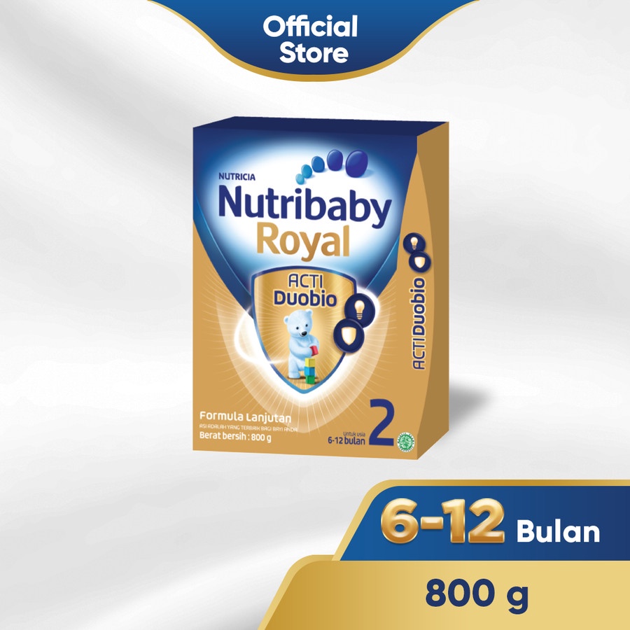 Nutrilon Nutribaby Royal 2 Susu Bayi 6-12 bln Kemasan 800gr