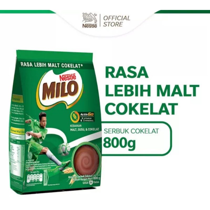 

MILO Activgo 800g