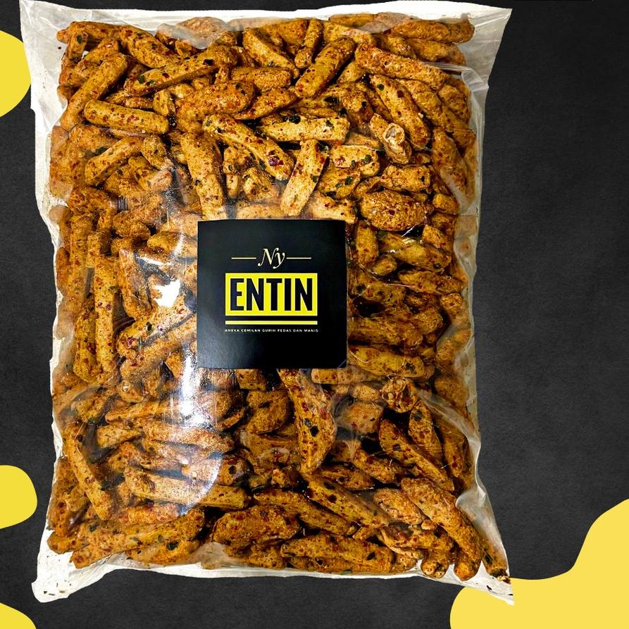 

♚ BASO GORENG BASRENG ORIGINAL PEDAS GURIH MANTAP 1KG by n bisa COD ○