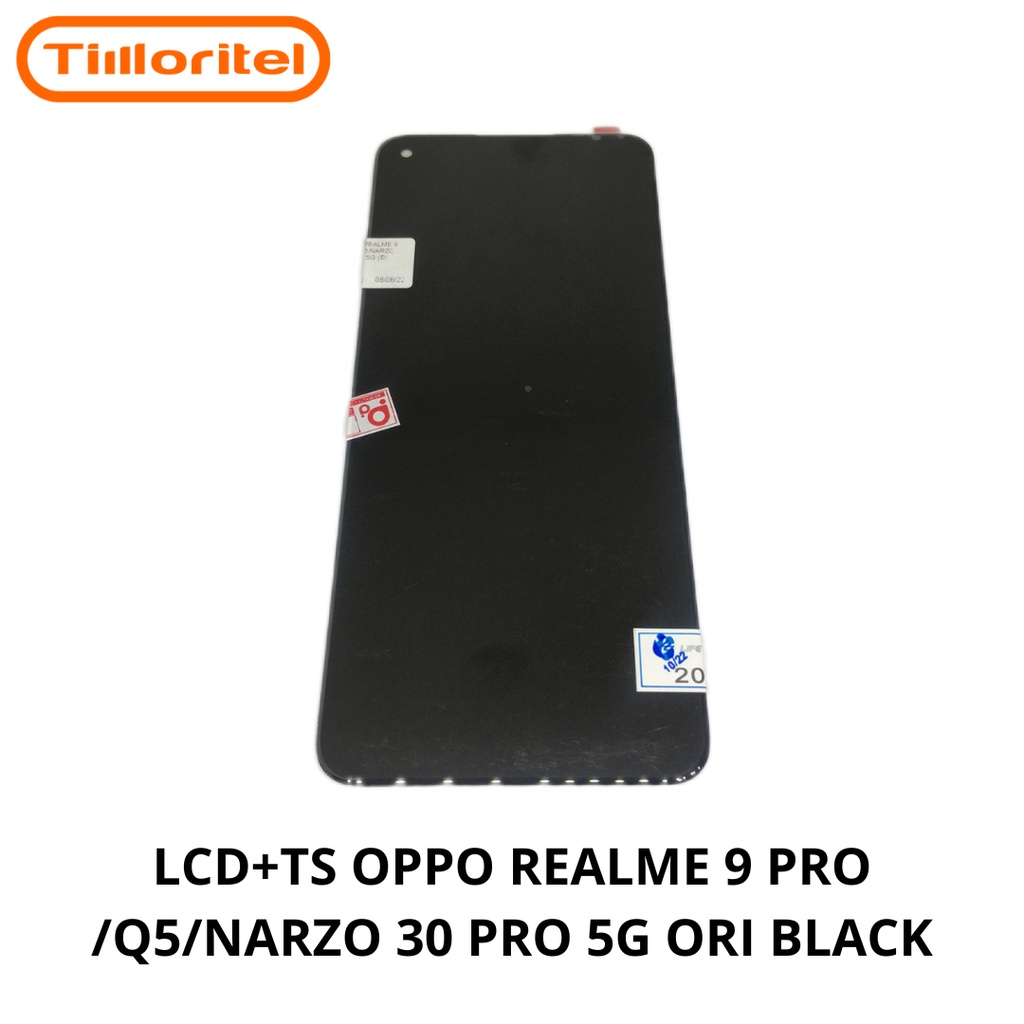 LCD TOUCHSCREEN REALME 9 PRO   /Q5/NARZO 30 PRO 5G ORI BLACK