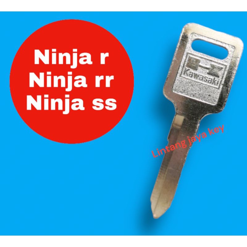 bahan duplikat kunci montor kawasaki ninja sa rr r (kanan)