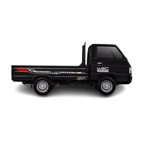 0459 sticker stiker cuting Mobil pick up list stripe terbaru terlaris