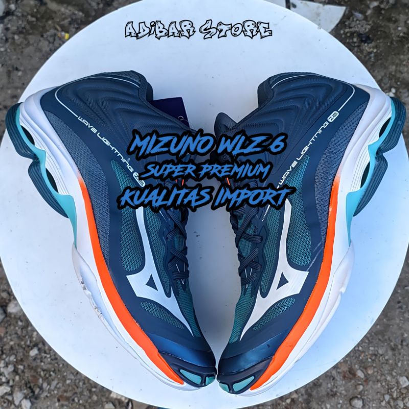 Sepatu Mizuno WLZ 6 Grade Original premium Kualitas Import