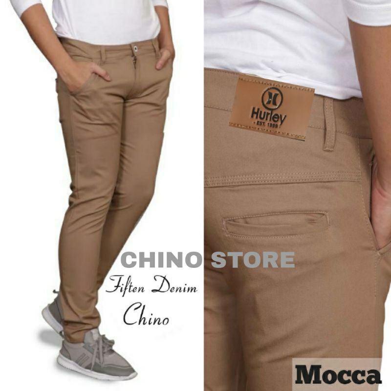 CELANA PANJANG PRIA CHINO Slimfit PREMIUM kantor Cowok Gentleman 27 - 38