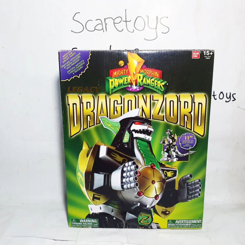 DX Legacy Dragonzord Mighty Morphin Power Rangers Megazord Sentai Zyuranger DX Dragon Caesar