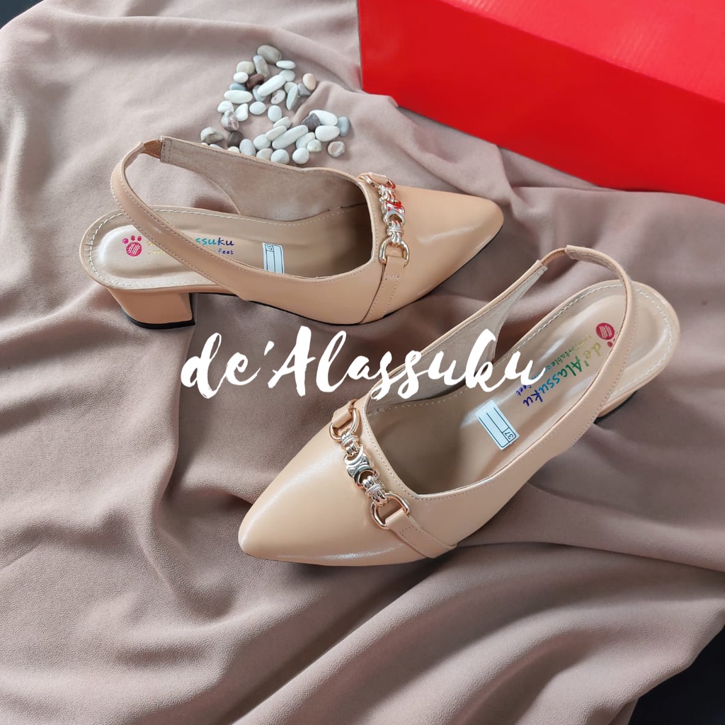 Alassuku.ID - Heels Sepatu Wanita TL Ring Terbaru 2023