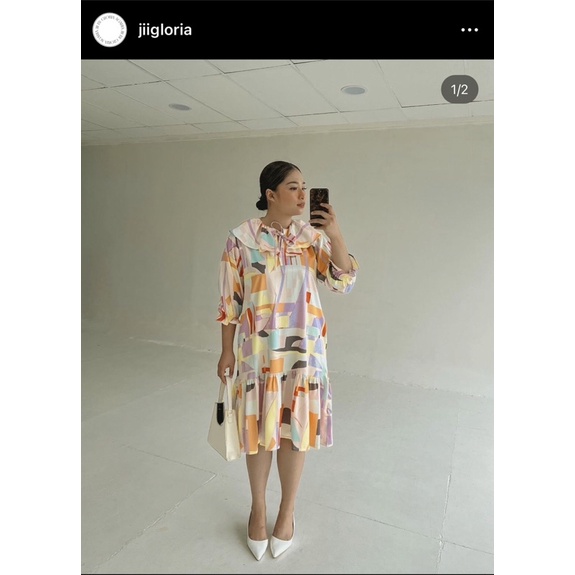 Jii Gloria Pica Dress Preloved