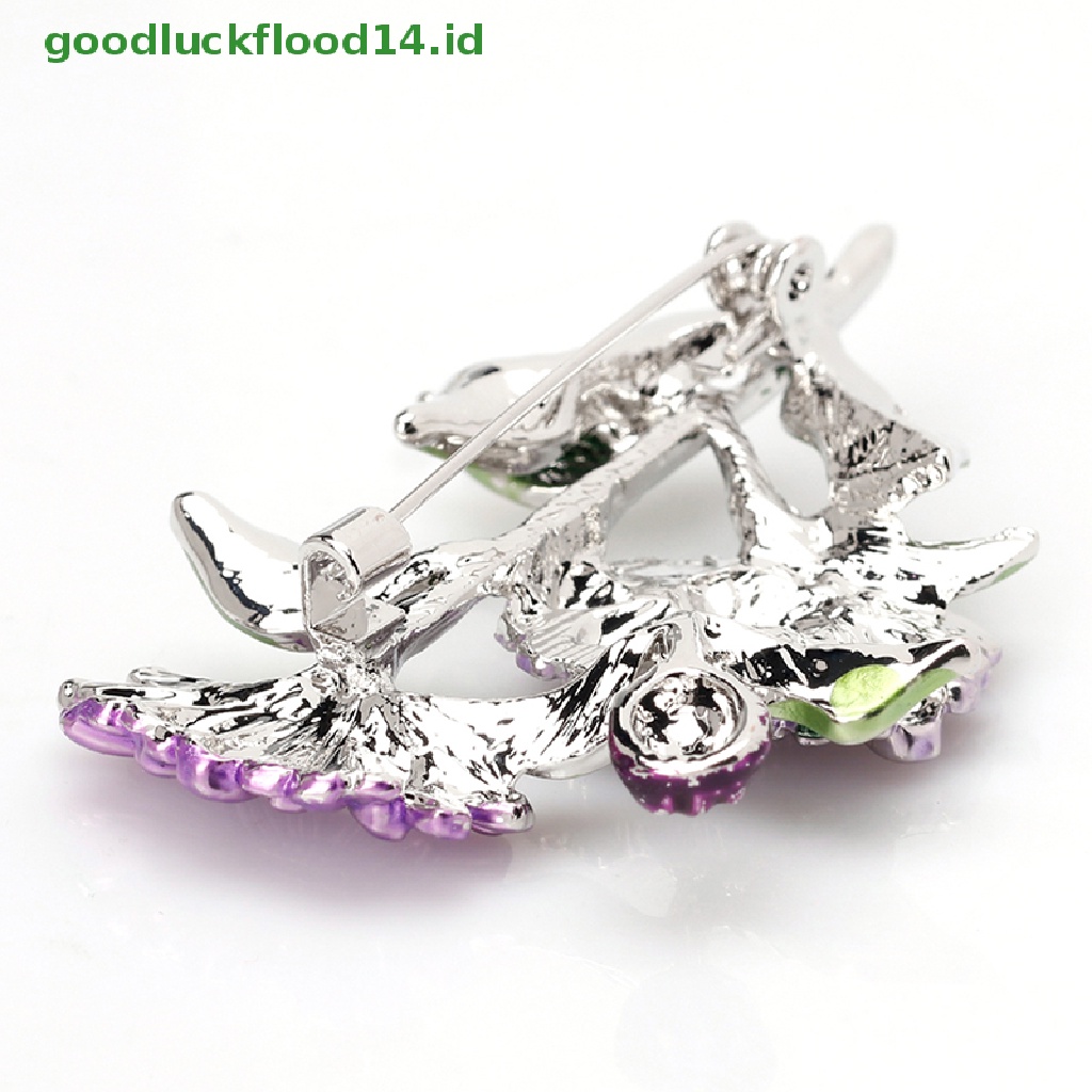 [GOOGFOUR] Enamel Daisy Bros Pin Kemeja Kerah Pin Perhiasan Bunga Pernikahan Bros Hadiah [TOP]