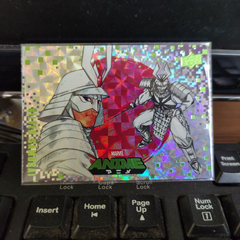 Upper Deck Marvel Anime Peach Momoko Hyper Mosaic Silver Samurai