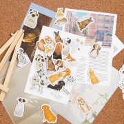 

International Dog Day Flake Stickers Set / Stiker unik / stiker Lucu