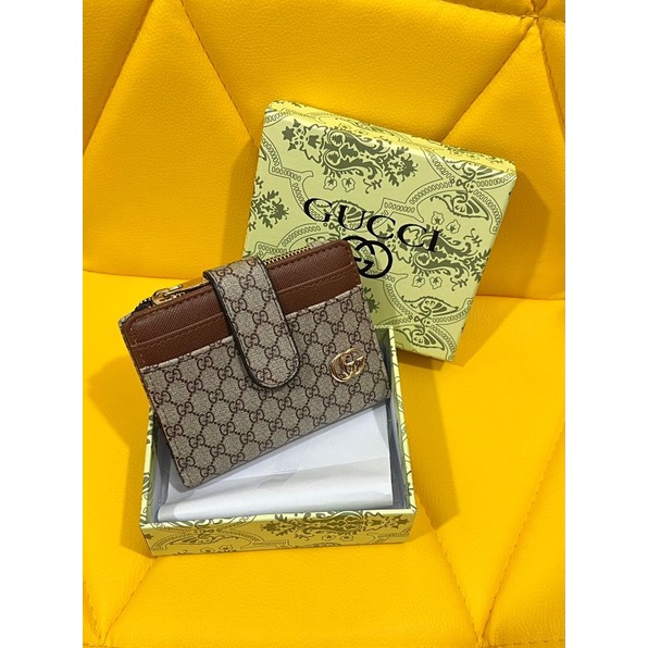 Dompet Kartu Pendek Wanita Import Kekinian kode 023 Freebox