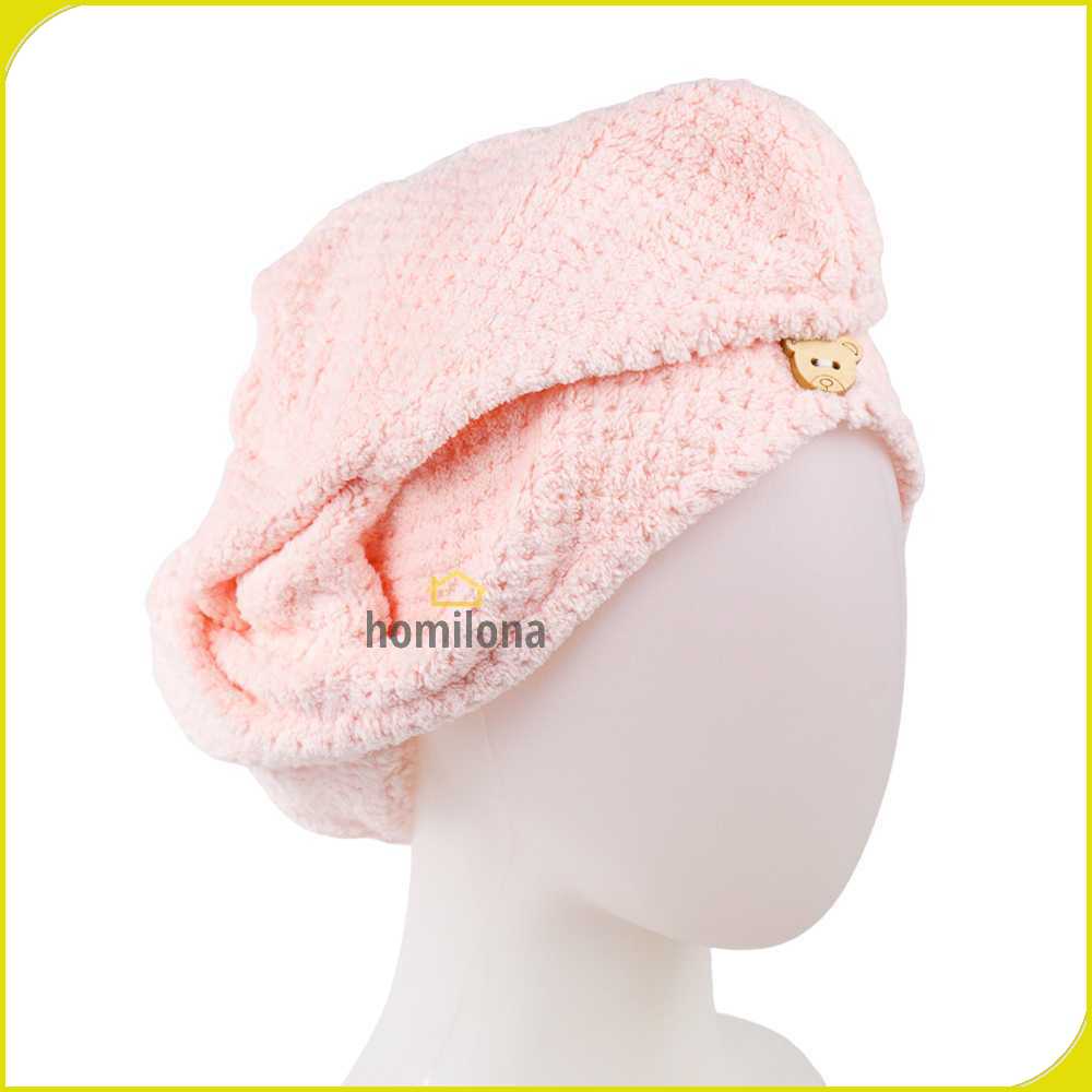 ERDONG Handuk Pengering Rambut Kepala Hair Wrap Drying Towel - FO60