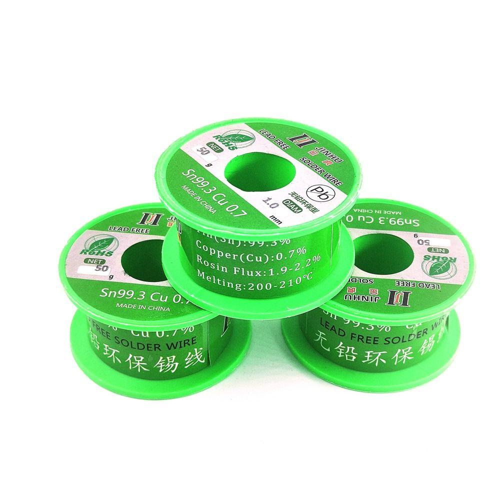 Kawat Solder SOLIGHTER 50g Awet Sn99.3/Cu0.7 Tanpa Timah Rosin Core