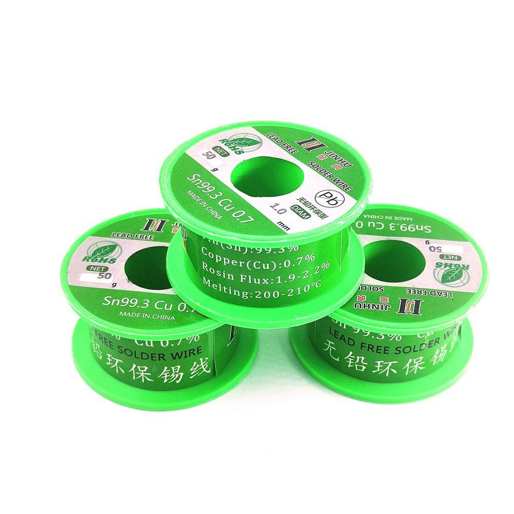 Kawat Solder SOLIGHTER 50g Awet Sn99.3/Cu0.7 Tanpa Timah Rosin Core