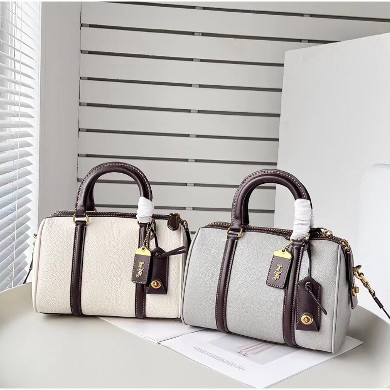 COC C8529 C8530 Boston Ruby Satchel In Colorblock