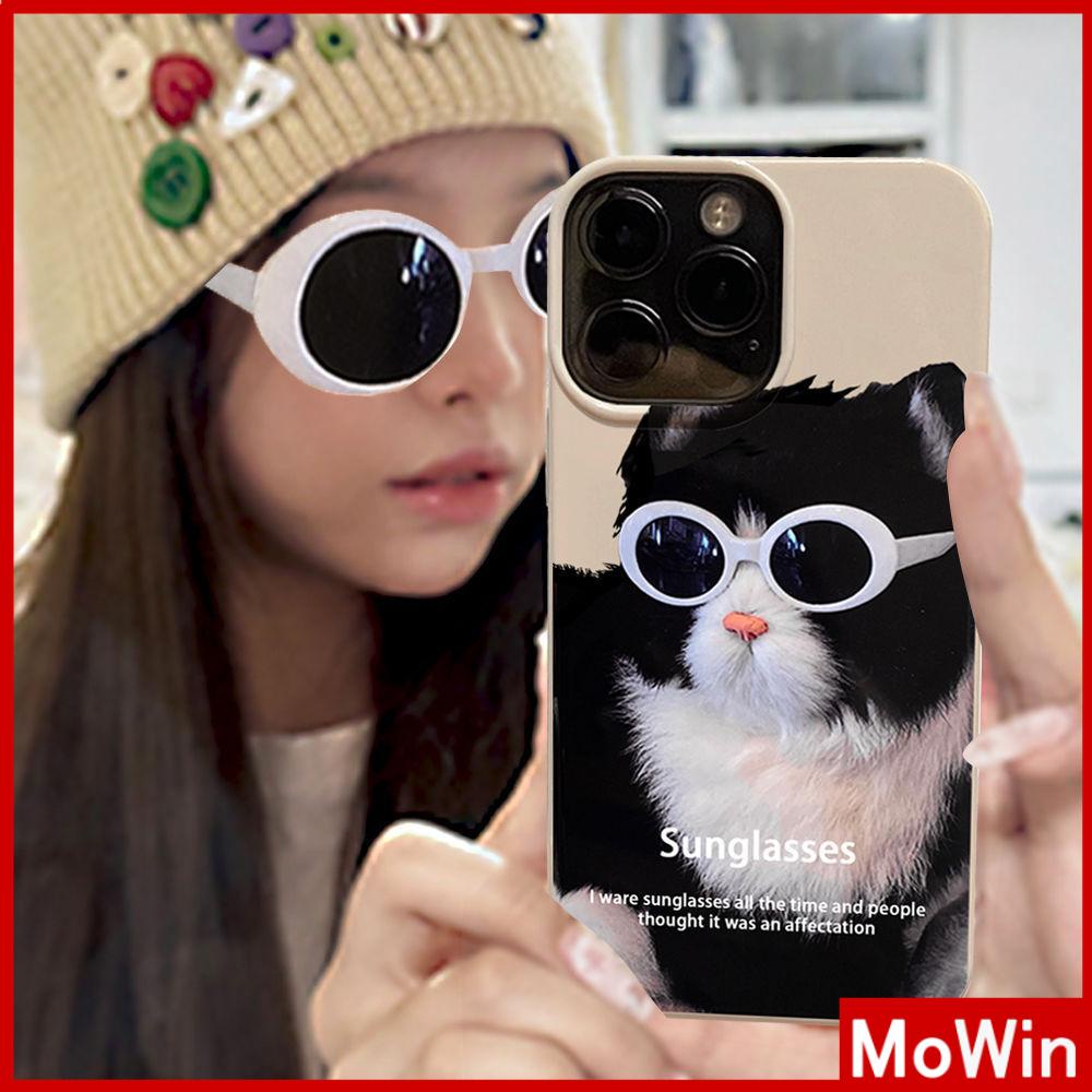 For iPhone 14 Pro max iPhone Case Fhaki Gray Soft Case TPU Candy Case Shockproof Big Hole Protection Camera handsome Cat Compatible For iPhone 13 Pro max 12 Pro Max 11 xr xs 7Plus