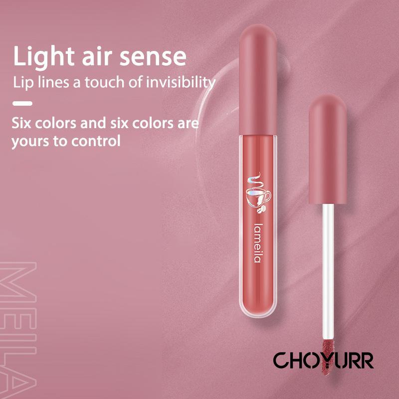 【COD】Lip Glaze Lipstik Cair Lip Gloss Pelembab Silky Misty Matte Lipstick Anti Air Lipstick Velpet Lip Gloss -CH