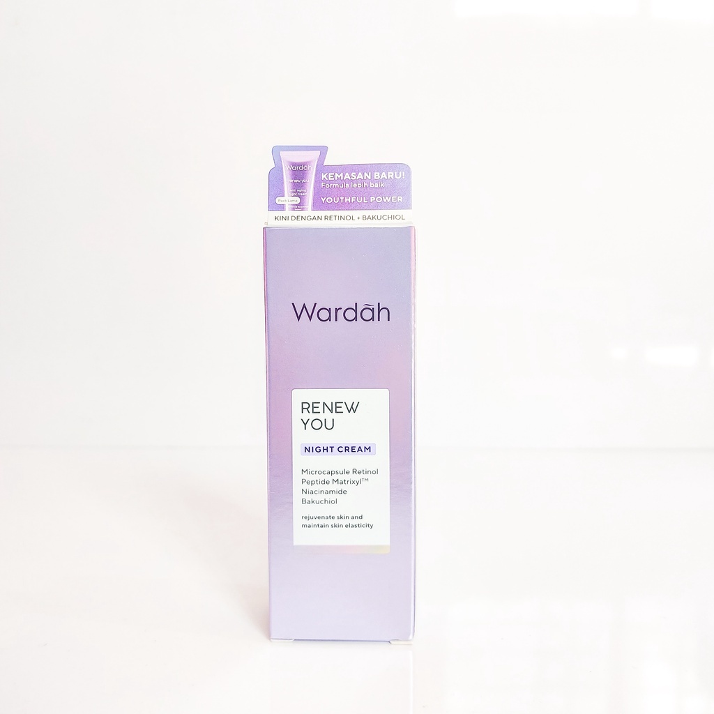 New ! WARDAH RENEW YOU NIGHT CREAM l Wardah Night Cream 15 gr &amp; 30 gr