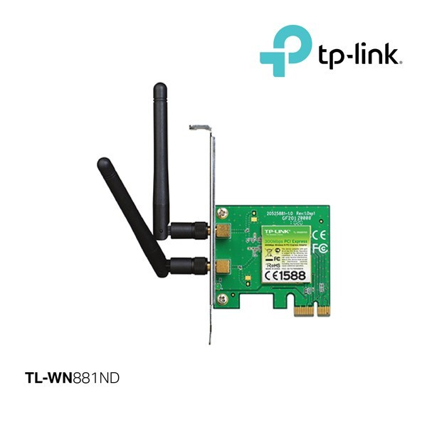 TP-LINK WN-881ND WRLS PCI ADAPTER / NETWORK CARD / LAN CARD ETHERNET