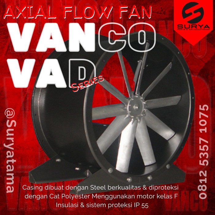 `````````] Axial Flow Fan VANCO VAD series