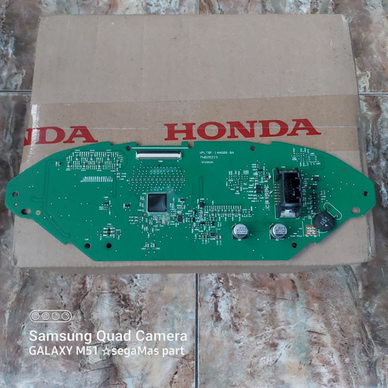 Mesin PCB set LCD speedometer spidometer PCX 160 New ABS dan CBS K1Z original