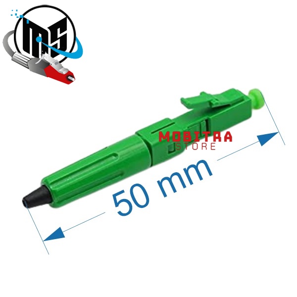 Fiber Optic LC APC Fast Connector | FTTH Fast konektor LC APC Hijau