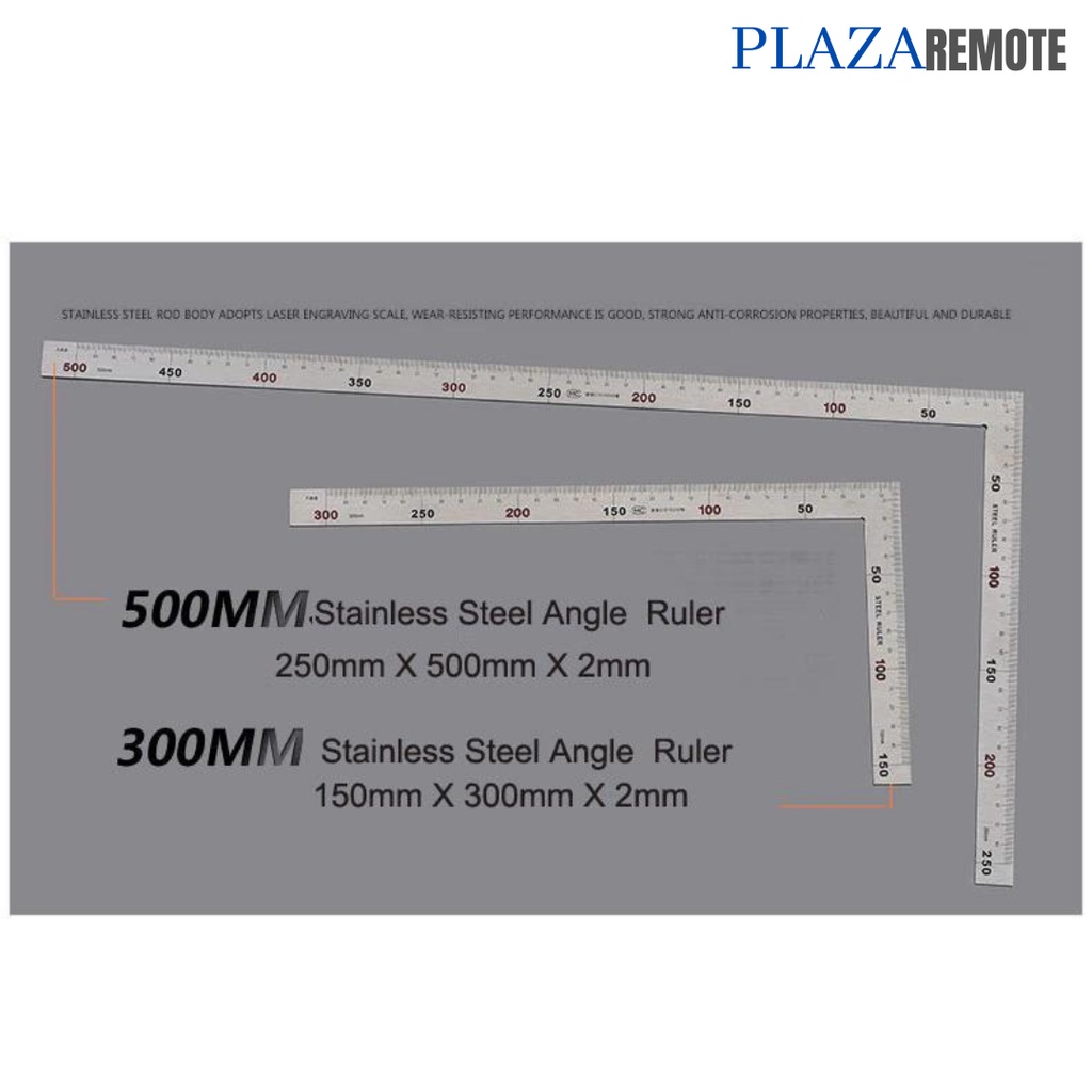 

AT PENGGARIS SIKU ALAT PETUKANGAN MISTAR 90 DERAJAT PRESISI 300 DAN 500 MM
