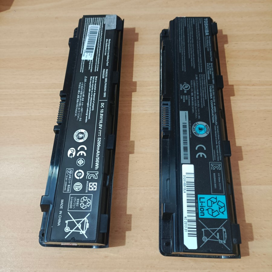 Batre Baterai Laptop Toshiba C800 C800D C840 C840D L840 L840D original