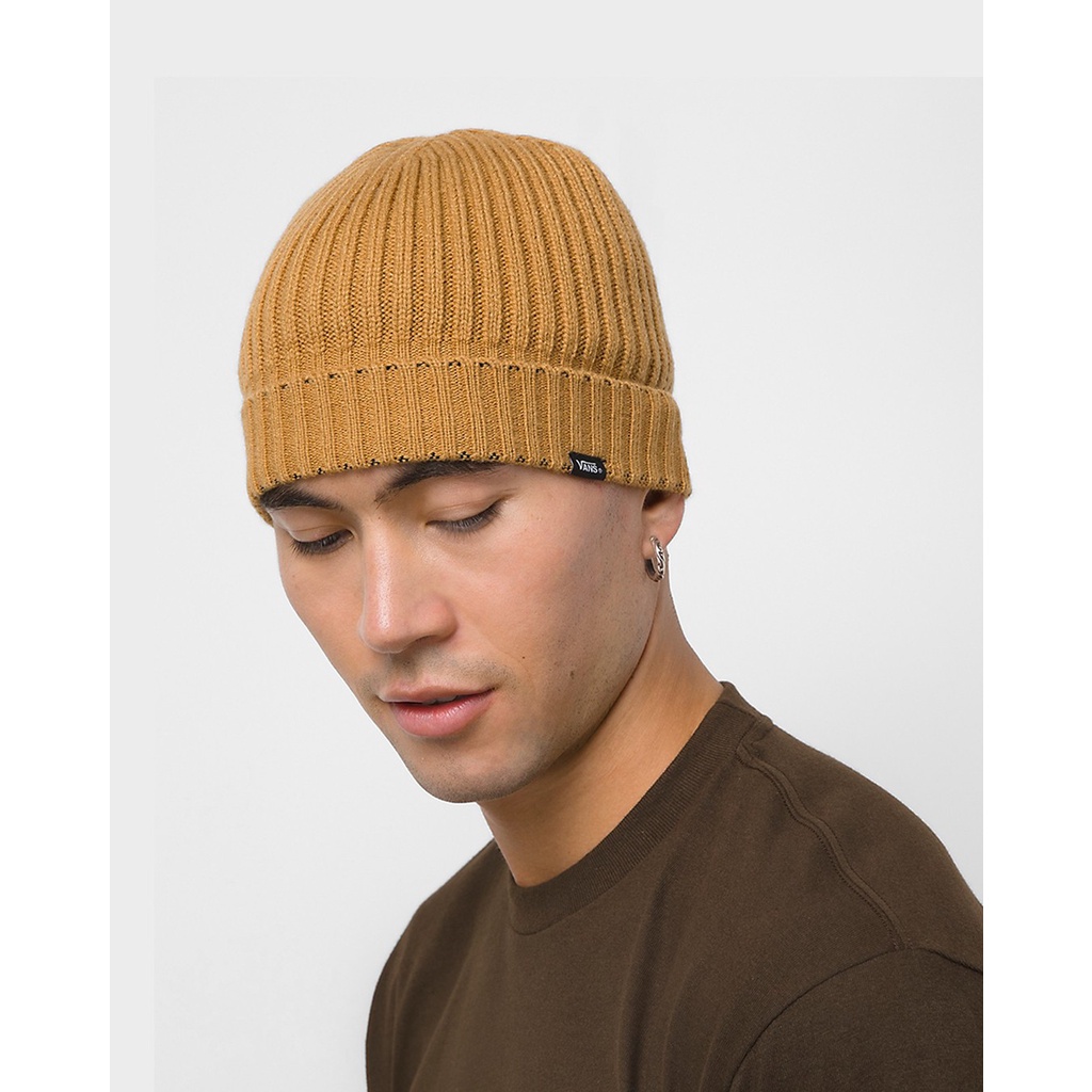 TOPI KUPLUK VANS OFF THE WALL | SHALLOW CUFF BEANIE BONE