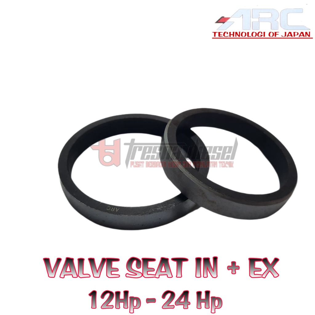 VALVE SEAT IN + EX DIESEL SOLAR DONGFENG TIANLI 12HP -24 HP ARC JAPAN TECHNOLOGY