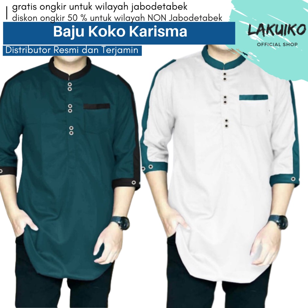 Promo Koko Yamani -  Baju Koko Karisma Limited Edition Ready Size S M L XL XXL 3XL 4XL