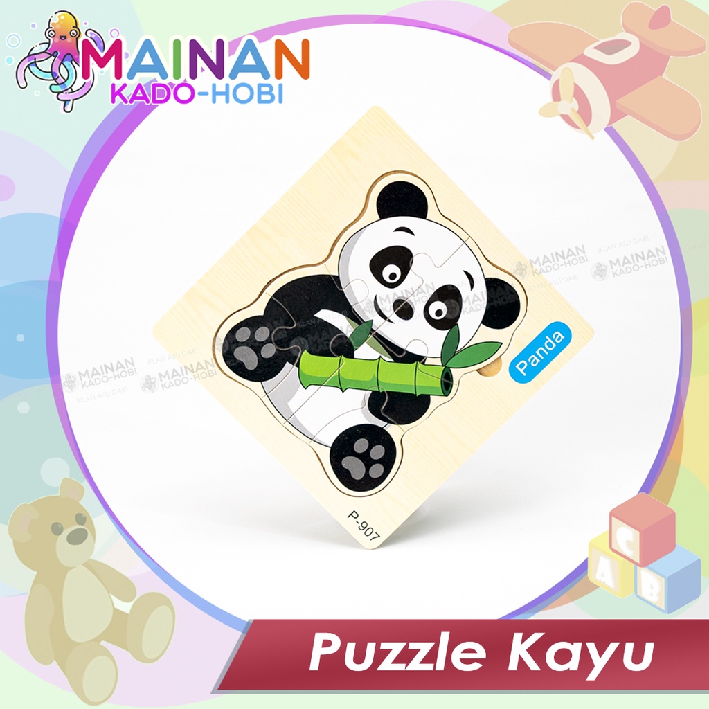 MAINAN EDUKASI ANAK PUZZLE KAYU PREMIUM TOYS BERKUALITAS MONTESSORI