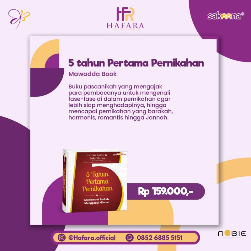 HFR 5 TAHUN PERTAMA PERNIKAHAN BY SAKEENA