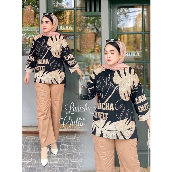 NEW ARIVAL SET OVERSIZE LANICHA