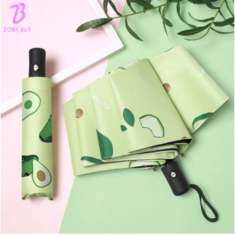Payung Lipat Motif Bunga / Umbrella Payung Lipat Motif / Payung Lipat Pelindung Panas Hujan Payung / Lipat Korea
