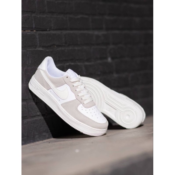 Nke Air Force 1 Women Sail Platinum Tint