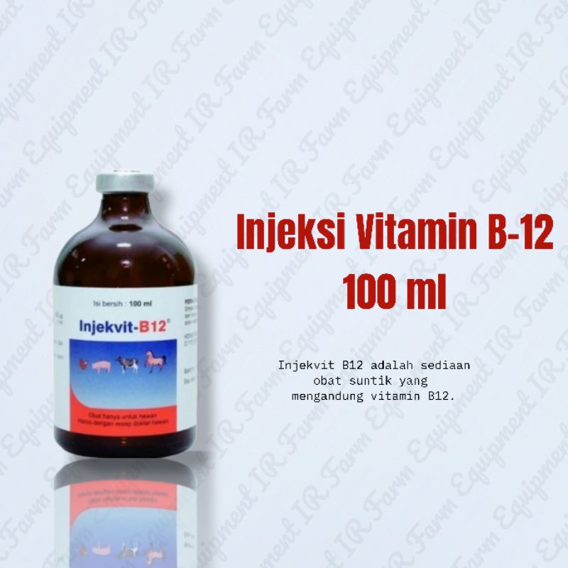 Jual Injeksi Vitamin B12 100ml@12botol | Shopee Indonesia