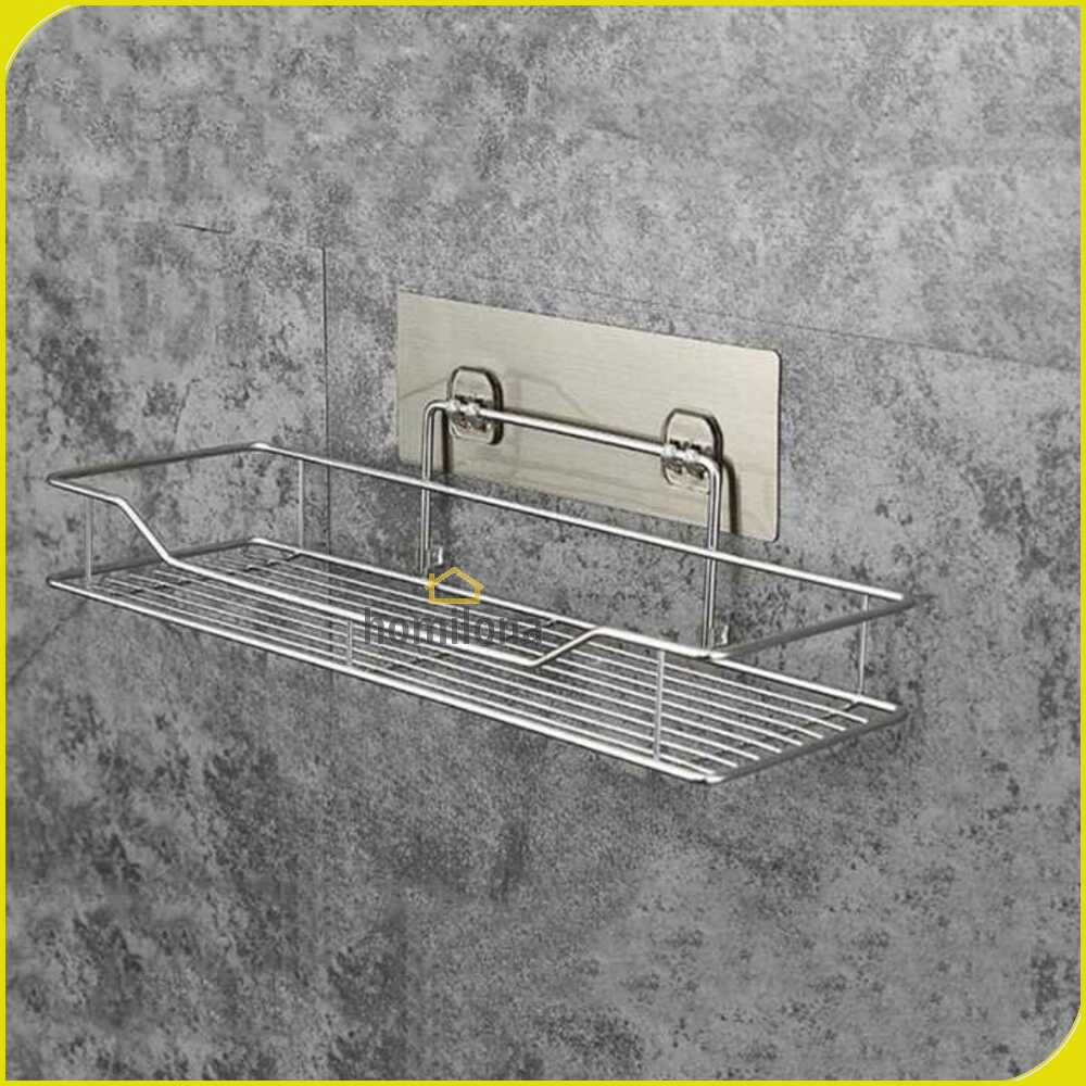 WAIIHA Rak Gantung Kamar Mandi Bathroom Organizer Rack Stainless Steel - W21