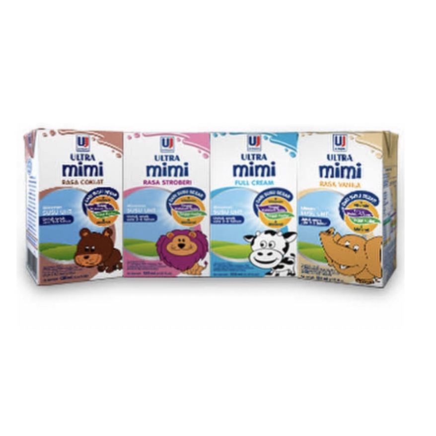 

[GROSIR!!] Ultra MIMI 125ml 1 DUS isi 40 PCS - susu ultra grosir nikmat termurah diskon