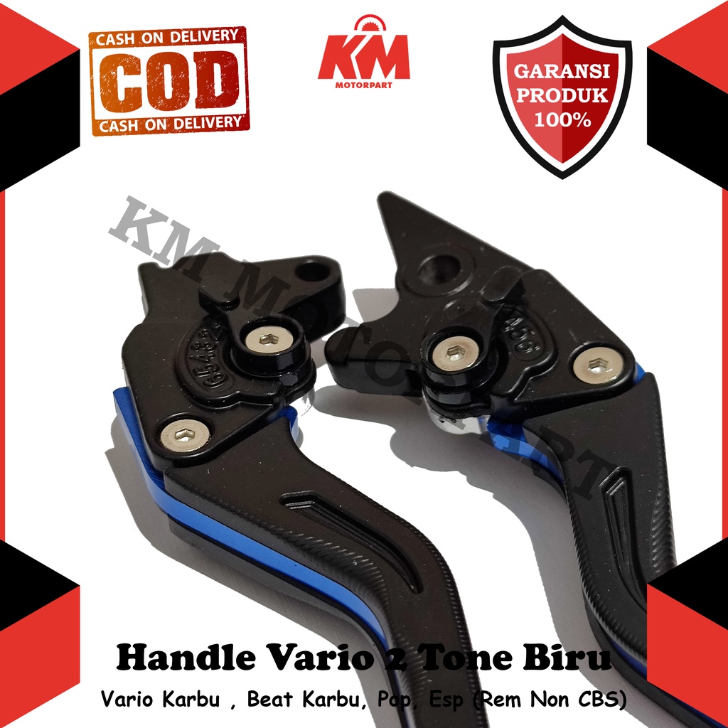 Handle Rem Vario Karbu 110 Techno Beat Karbu ESP Pop Street Non CBS Variasi Honda 2 Tone