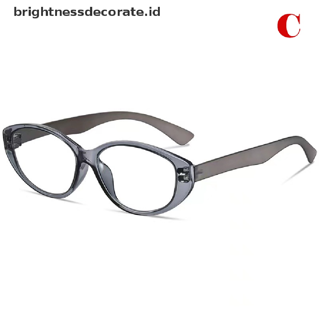 [Birth] Kacamata Baca Klasik Anti Blue Light Presbyopia Glasses Kacamata Baca Perempuan Hyperopia Kacamata Baca Anti Radiasi Komputer [ID]