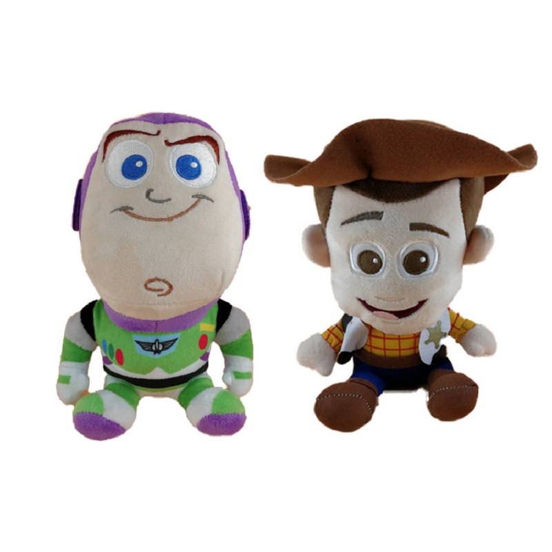 Mainan Disney Story3 Woody Buzz Lightyear Plush Toys Boneka Lembut Untuk Hadiah Anak