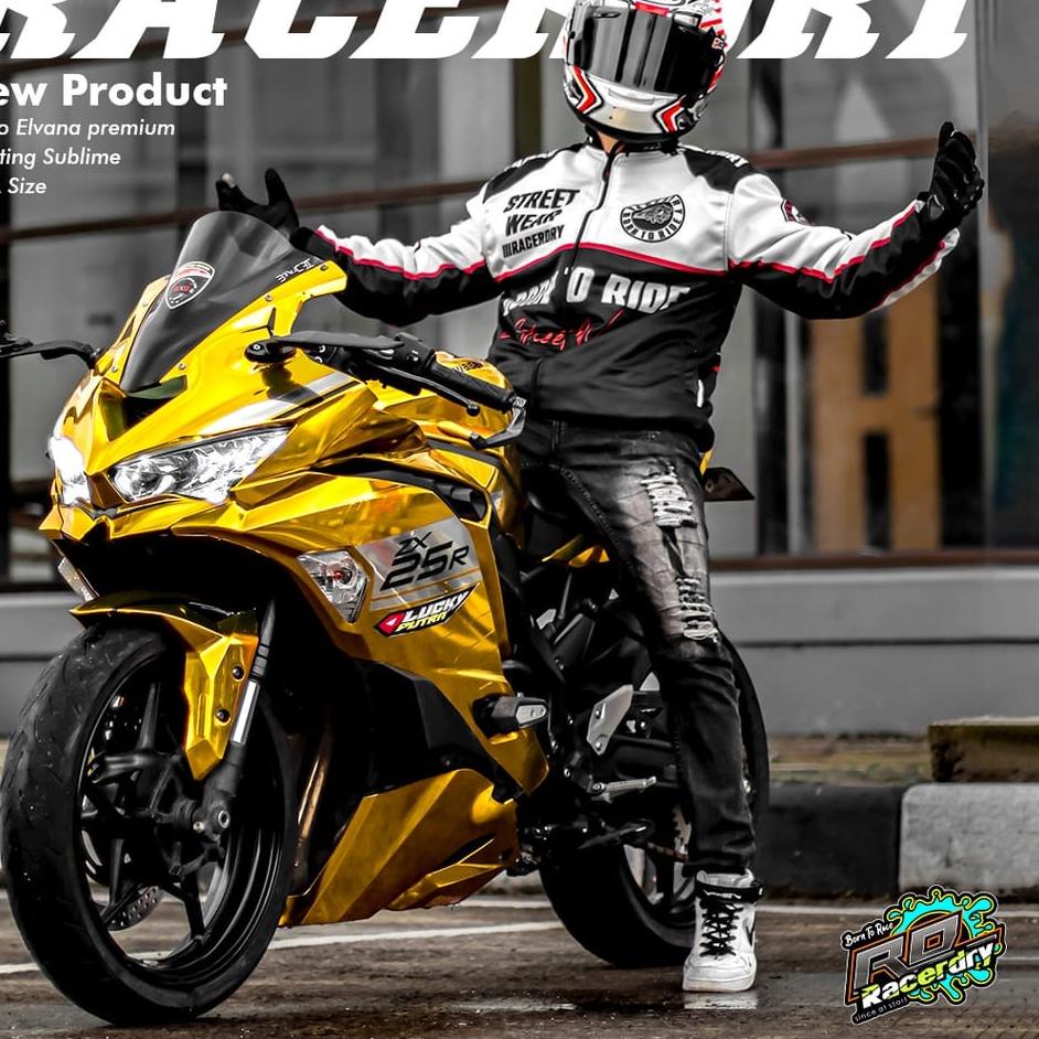 Jaket Motor Nascar Sunmori Pria Premium ◦ BSK.31Ja23ᴬ