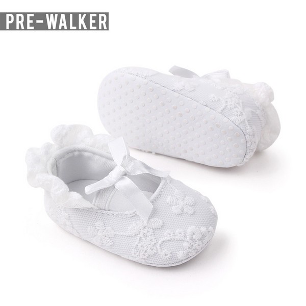 Sepatu Bayi Perempuan Motif Brokat - Sepatu Prewalker Bayi S1277