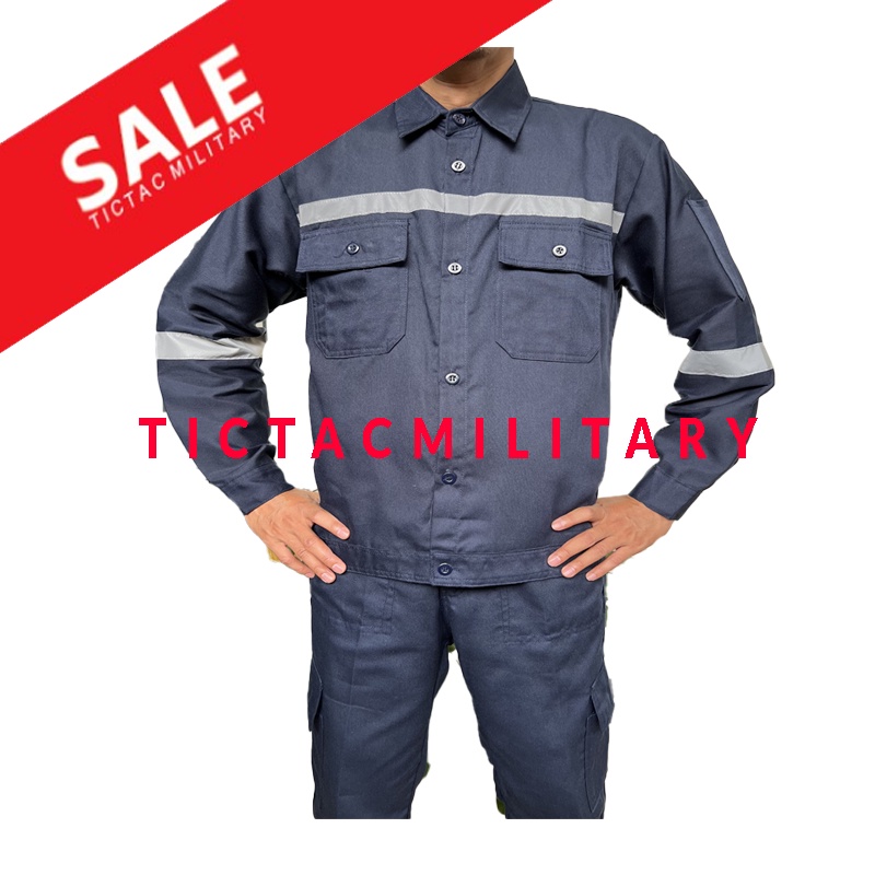 Kemeja Savety BAJU SAFETY KATELPAK WERPAK KEMEJA SERAGAM SAFETY KERJA TEHNIK LAPANGAN BAJU SAFETY LE