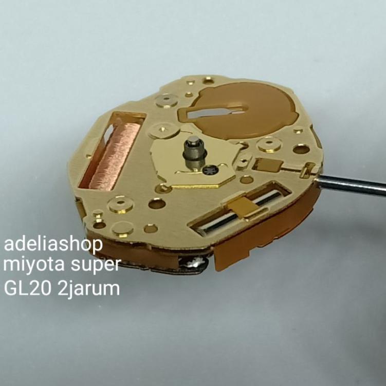 mesin jam tangan miyota super GL20 dua jarum "TKN.31Ja23a"