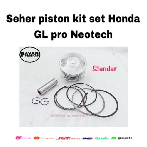 Promo Seher kit piston ring set Honda GL pro Neotech Standar Murah