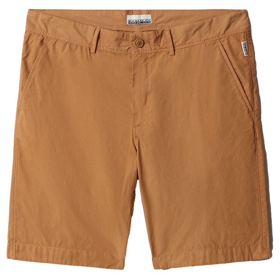 Napapijri Nakuro 2 Shorts Brown Original - Celana Gunung Pria Branded