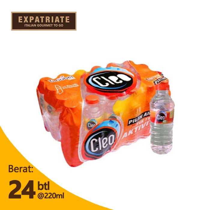 

Cleo Mineral Water 220ml (24pcs)